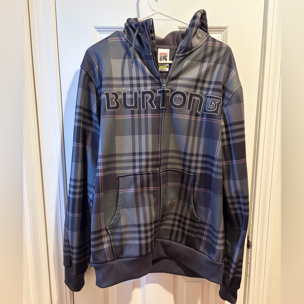 Burton Dryride Columbo full-zip fleece hoodie, size Medium